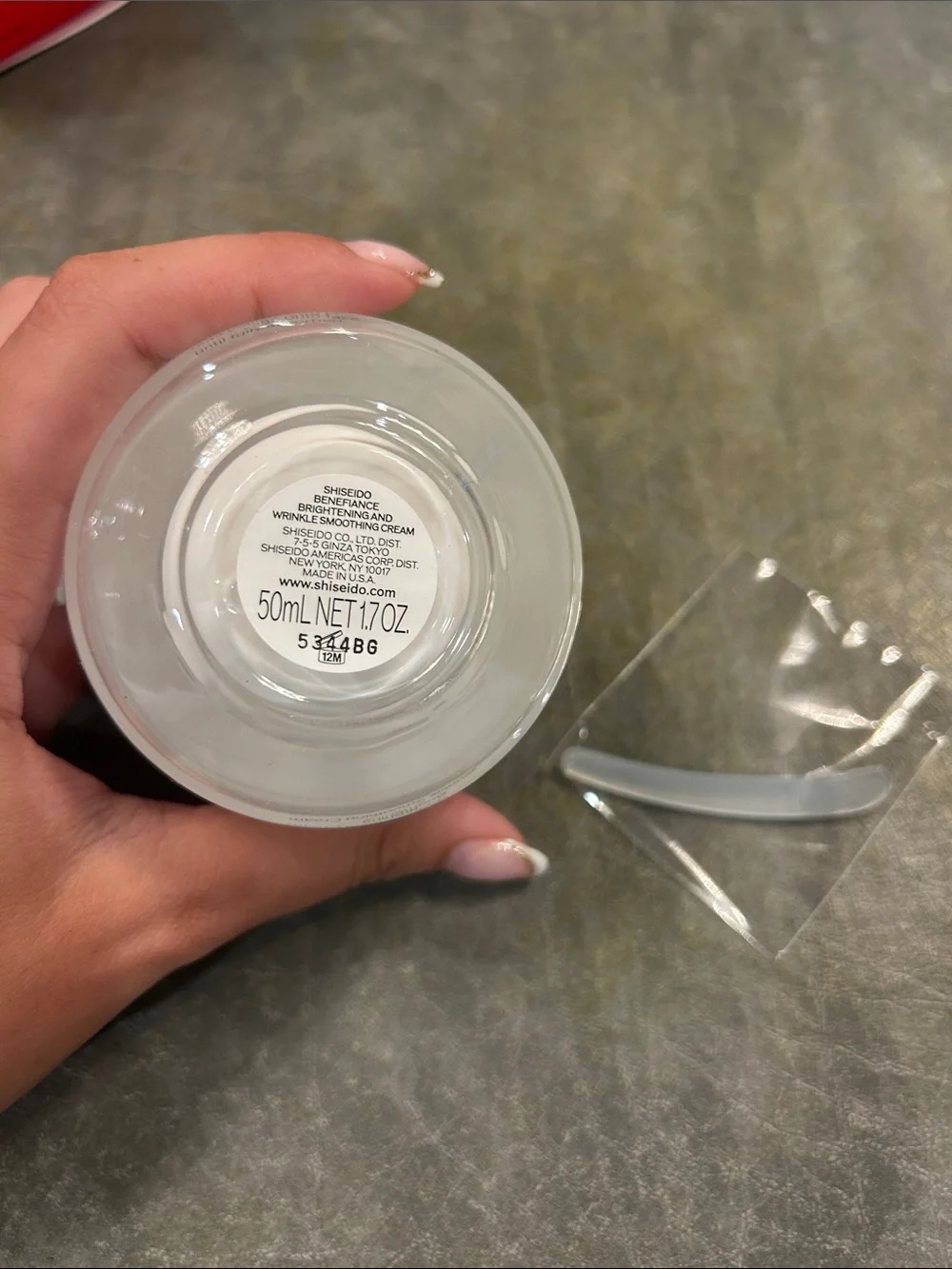 Shiseido Benefiance Brightening and Wrinkle Smoothing Cream